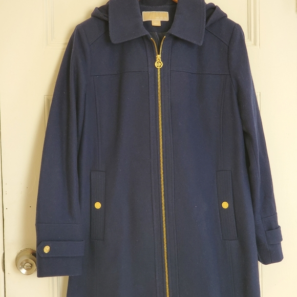 Michael Kors MK blue coat - Picture 5 of 6